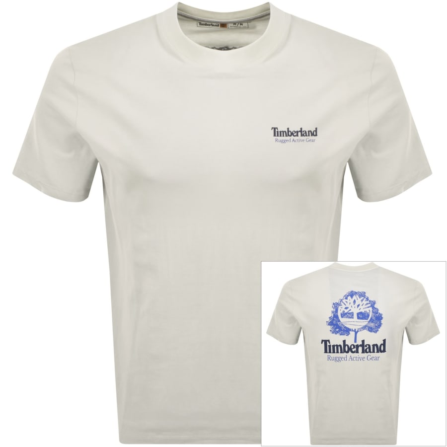 Image number 1 for Timberland Rugged Active Gear T Shirt White