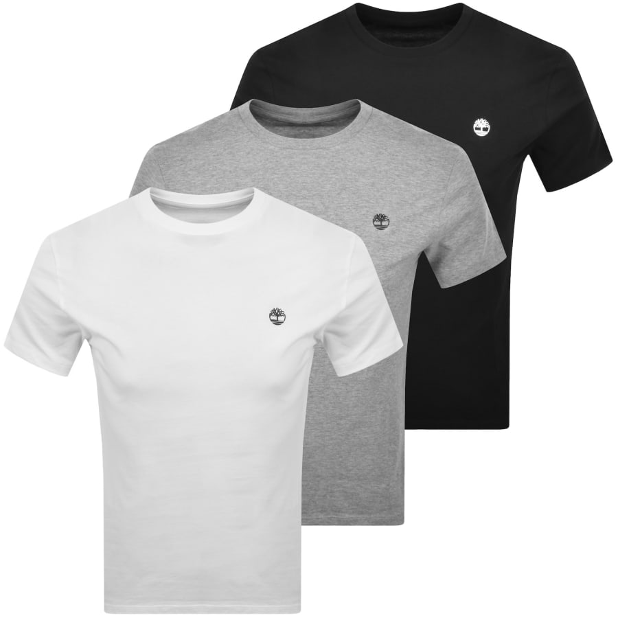 Image number 1 for Timberland 3 Pack Dunstan River T Shirts