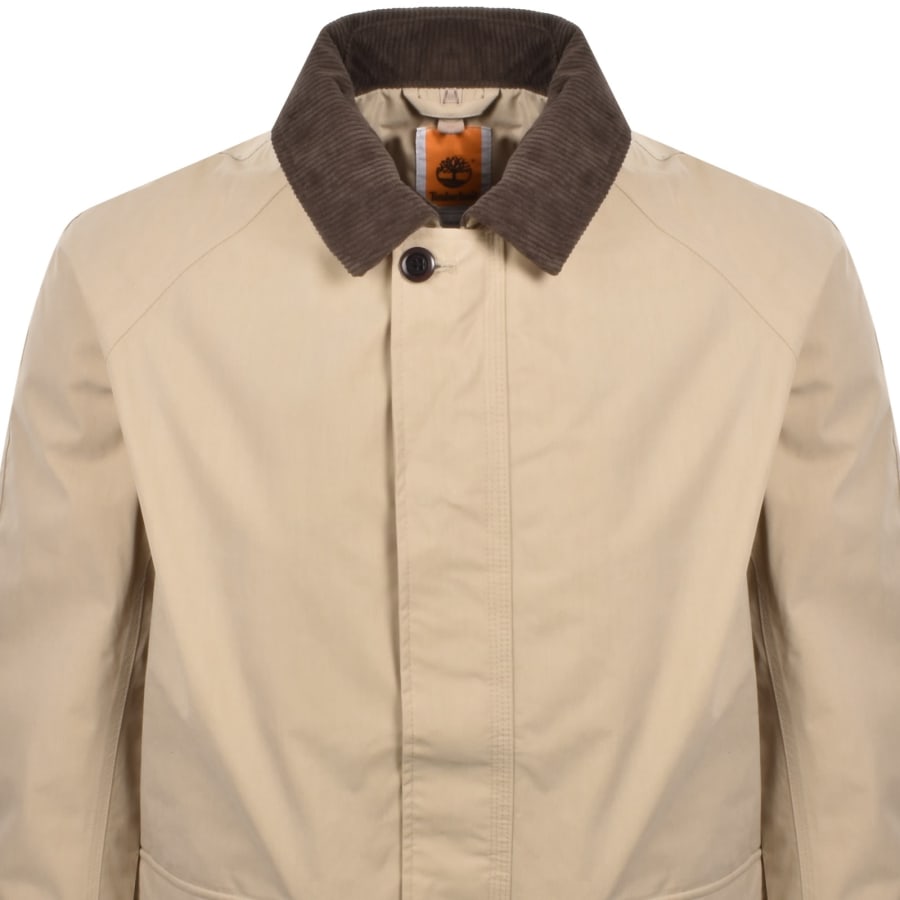 Image number 2 for Timberland Wenham Waterproof Barn Coat Beige