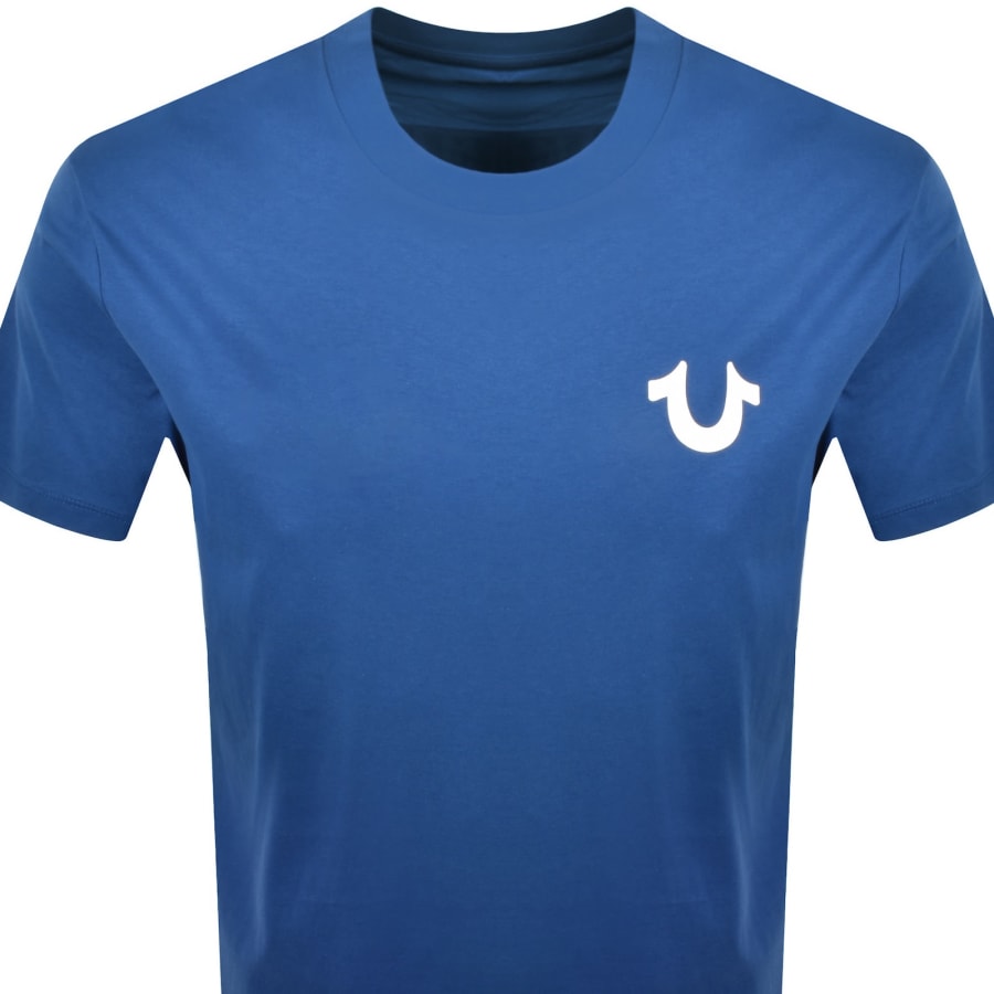 Image number 3 for True Religion Buddha T Shirt Blue