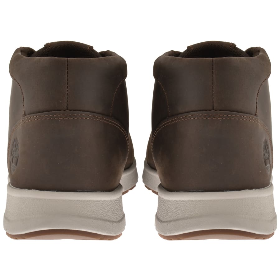 Image number 2 for Timberland Parker Street Mid Lace Trainer Brown