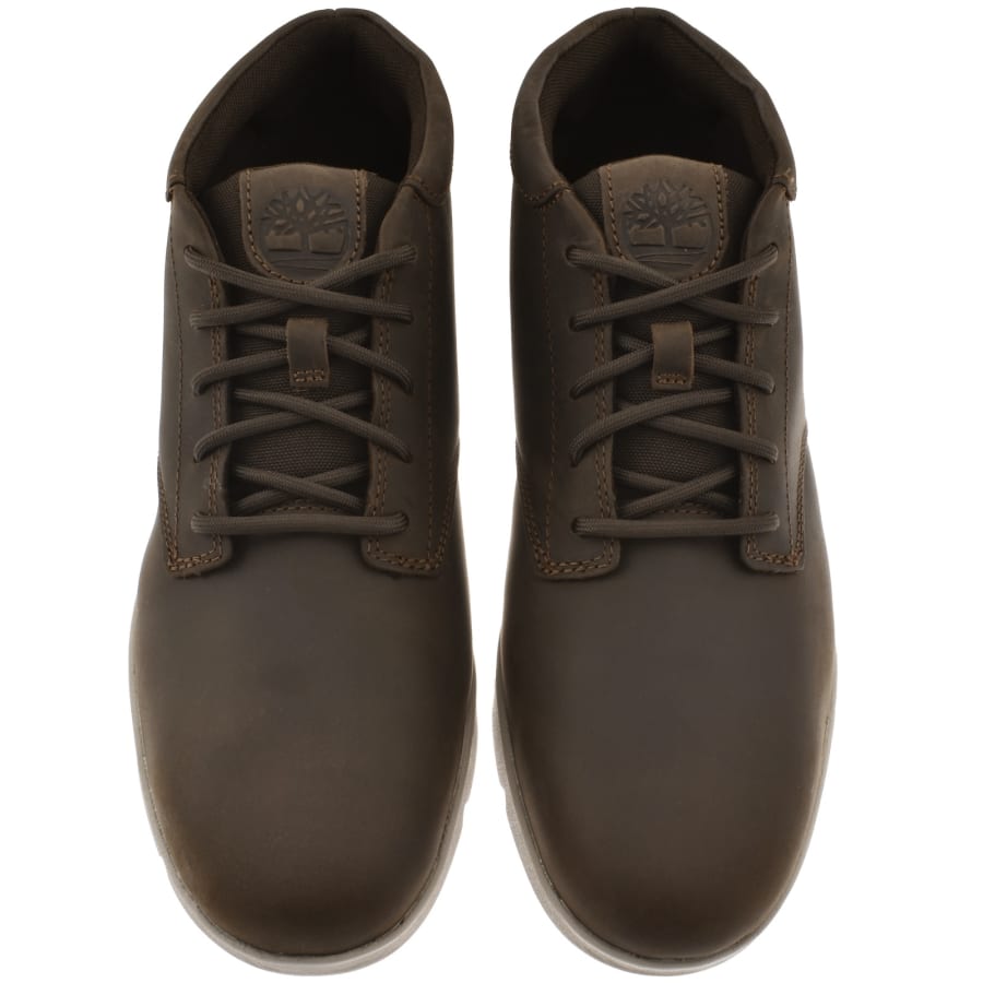 Image number 3 for Timberland Parker Street Mid Lace Trainer Brown