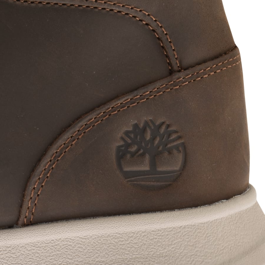 Image number 4 for Timberland Parker Street Mid Lace Trainer Brown