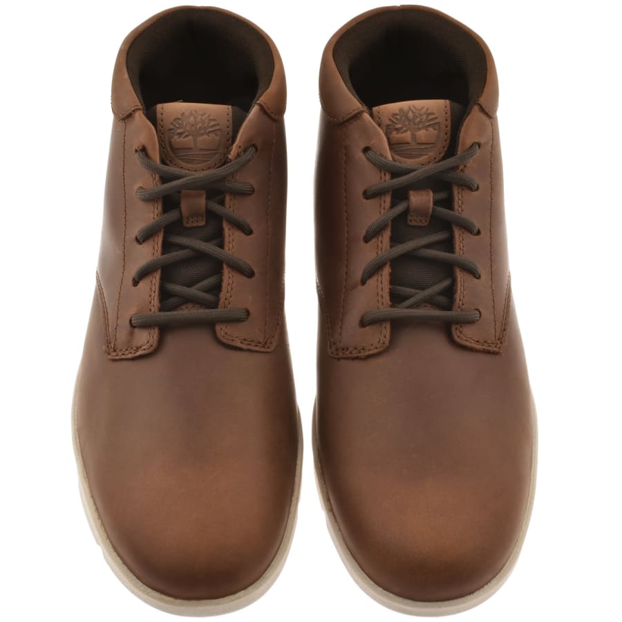 Image number 3 for Timberland Parker Street Mid Lace Trainer Brown