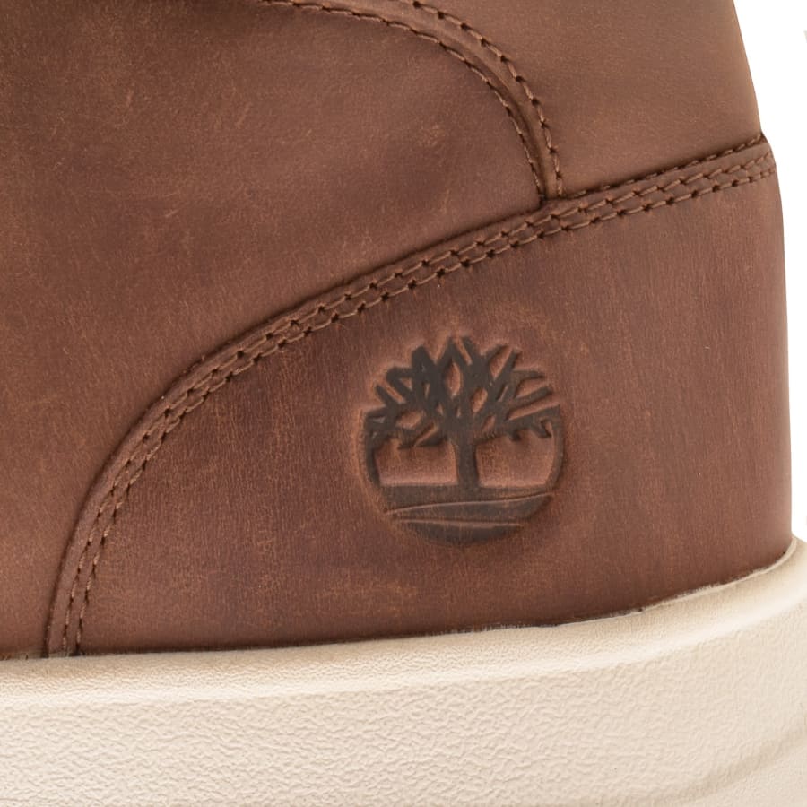 Image number 4 for Timberland Parker Street Mid Lace Trainer Brown