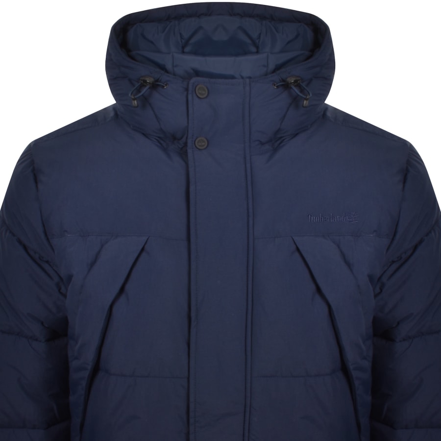 Image number 3 for Timberland Water Repellent Puffer Jacket Navy