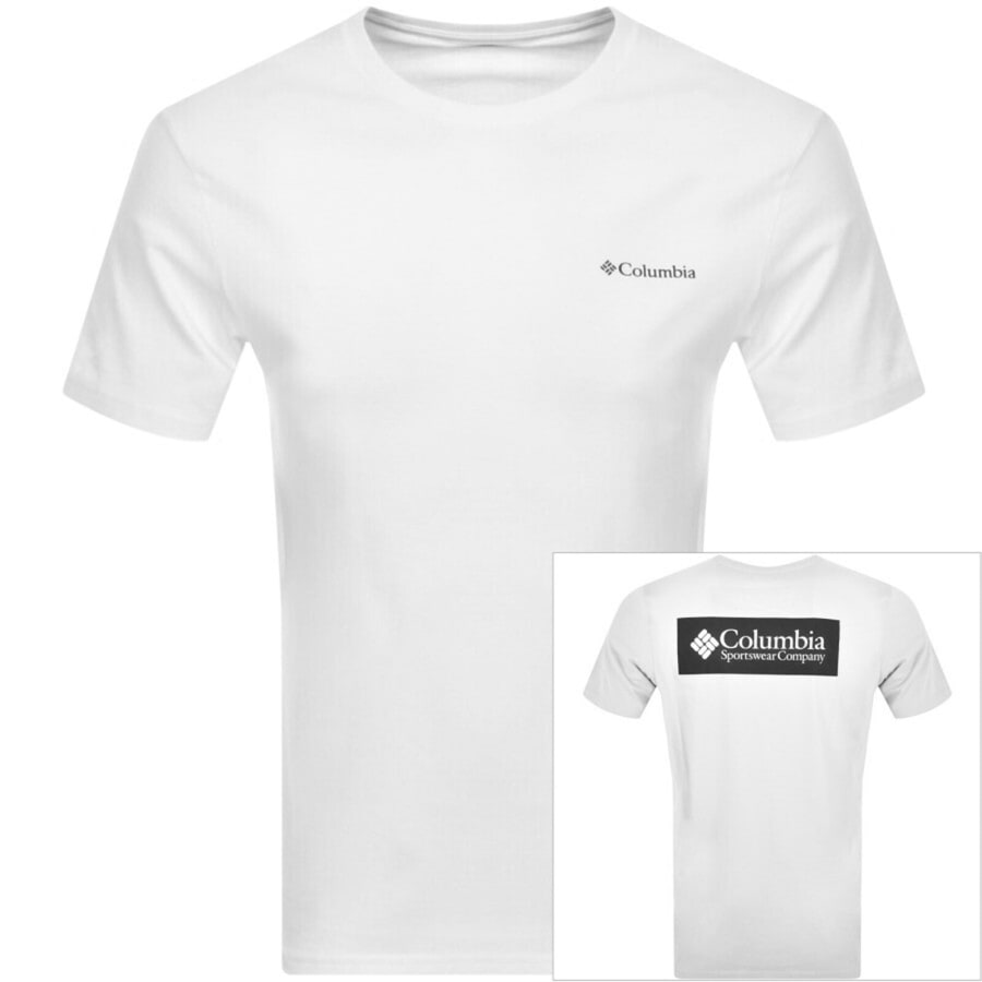 Image number 1 for Columbia North Cascades T Shirt White