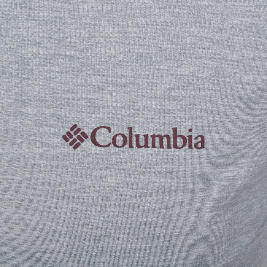 Image number 4 for Columbia Kwick Hike T Shirt Grey