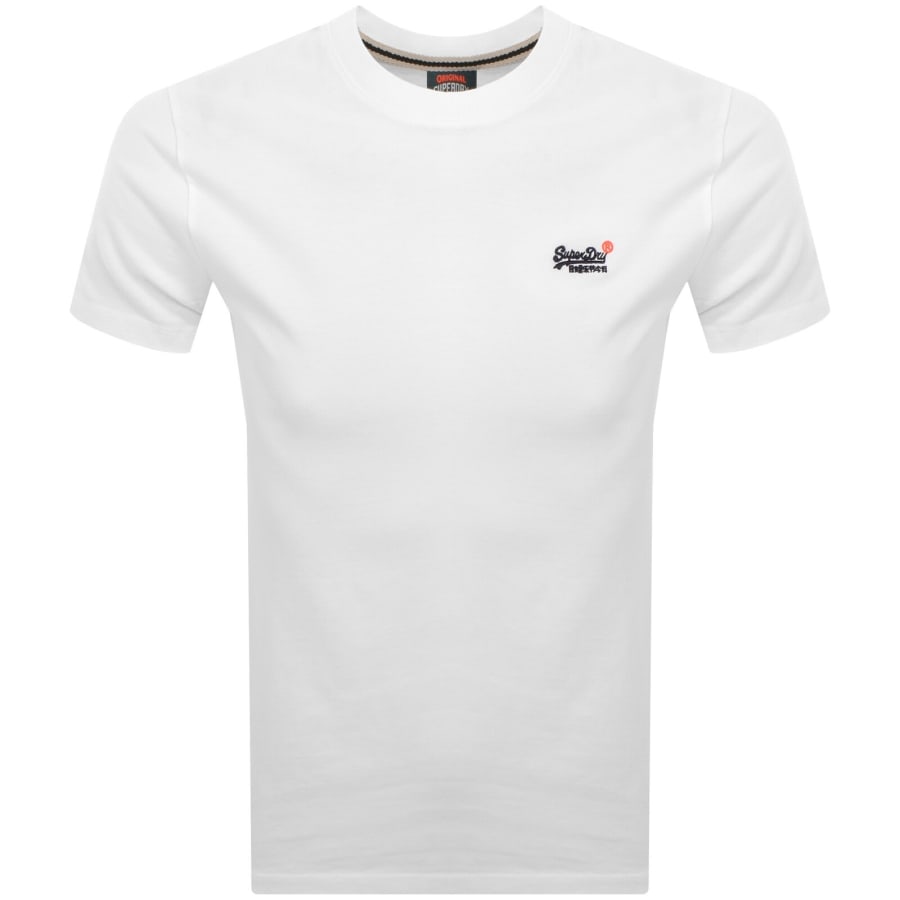 Image number 1 for Superdry Vintage Logo T Shirt White