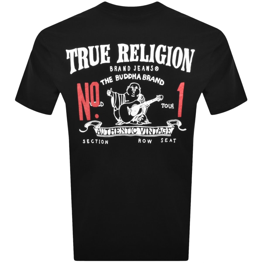 Image number 5 for True Religion Number One T Shirt Black