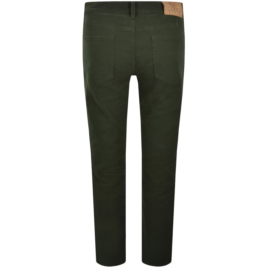 Image number 3 for Ralph Lauren Varrick Slim Fit Chinos Green