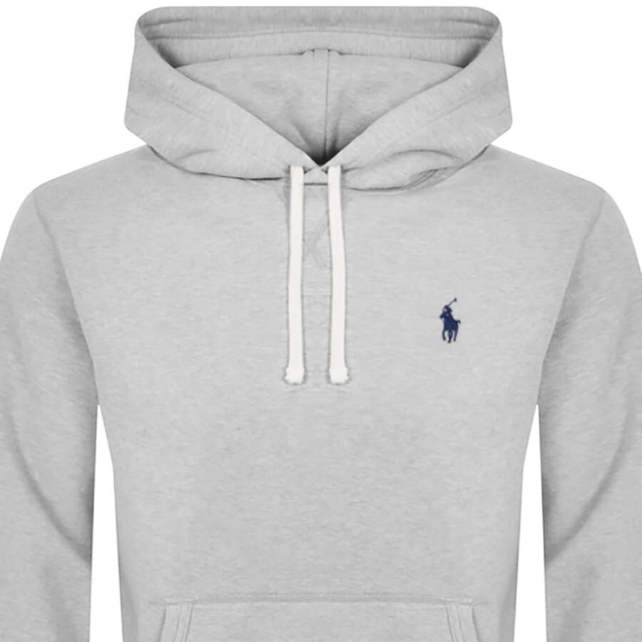 Image number 2 for Ralph Lauren Pullover Hoodie Grey