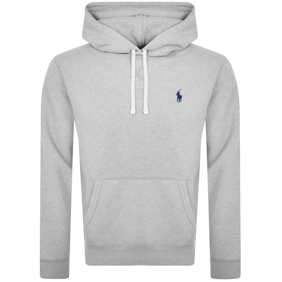 Image number 1 for Ralph Lauren Pullover Hoodie Grey