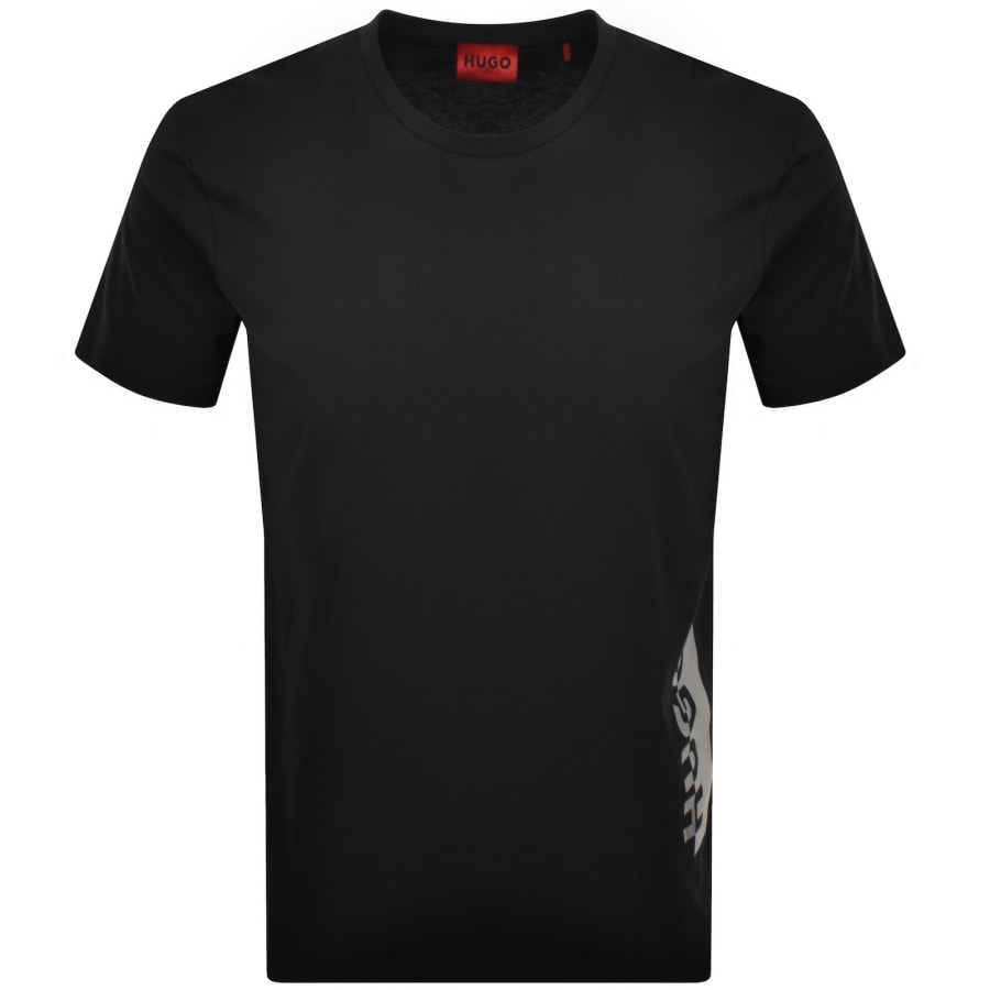 Image number 1 for HUGO Silver T Shirt Black
