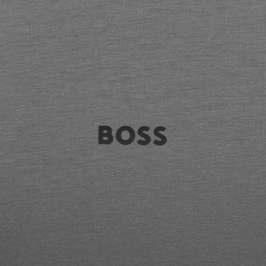 Image number 3 for BOSS Unique T Shirt Grey