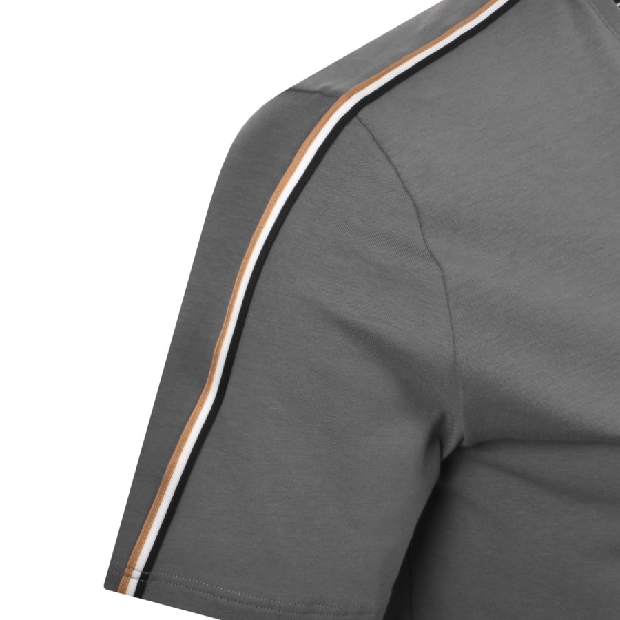 Image number 4 for BOSS Unique T Shirt Grey