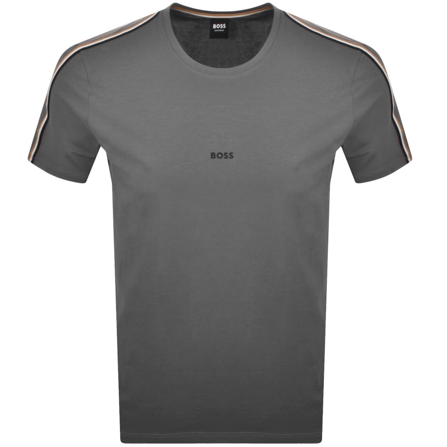 Image number 1 for BOSS Unique T Shirt Grey