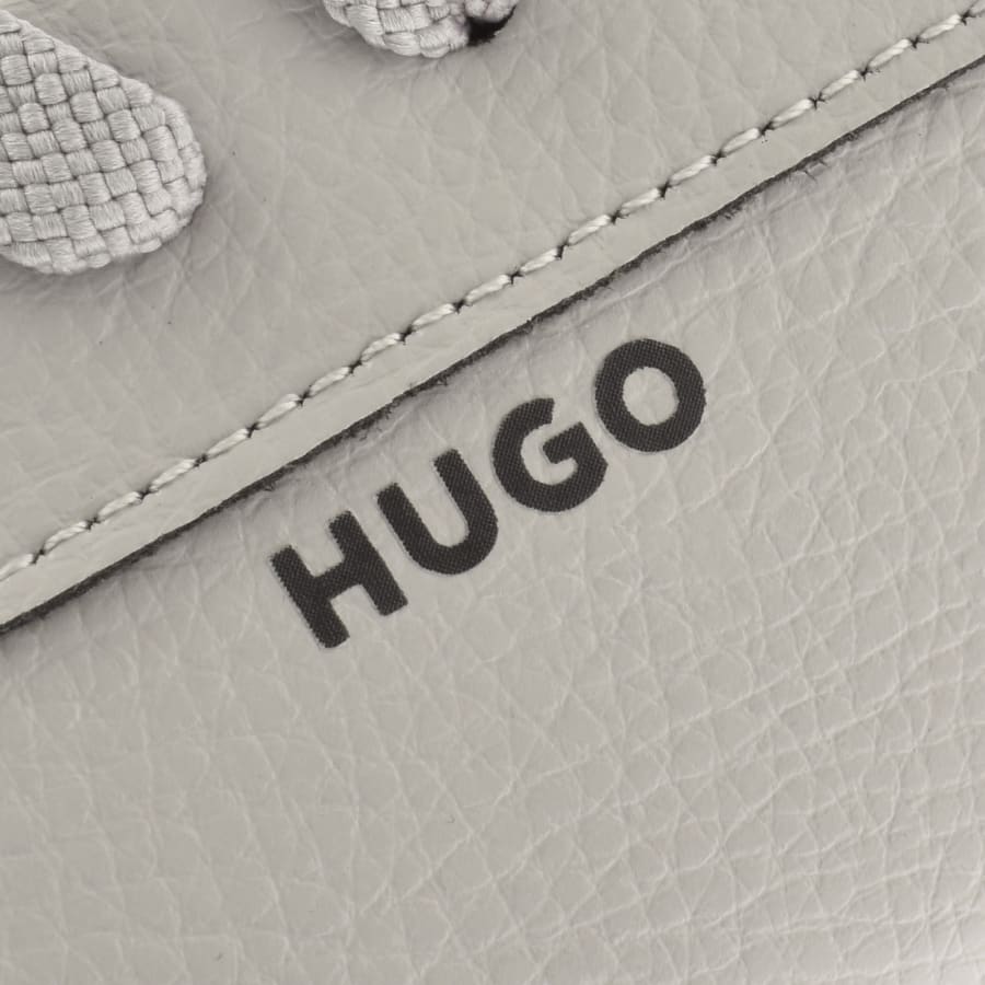 Image number 4 for HUGO Morrie Tennis Trainers Grey