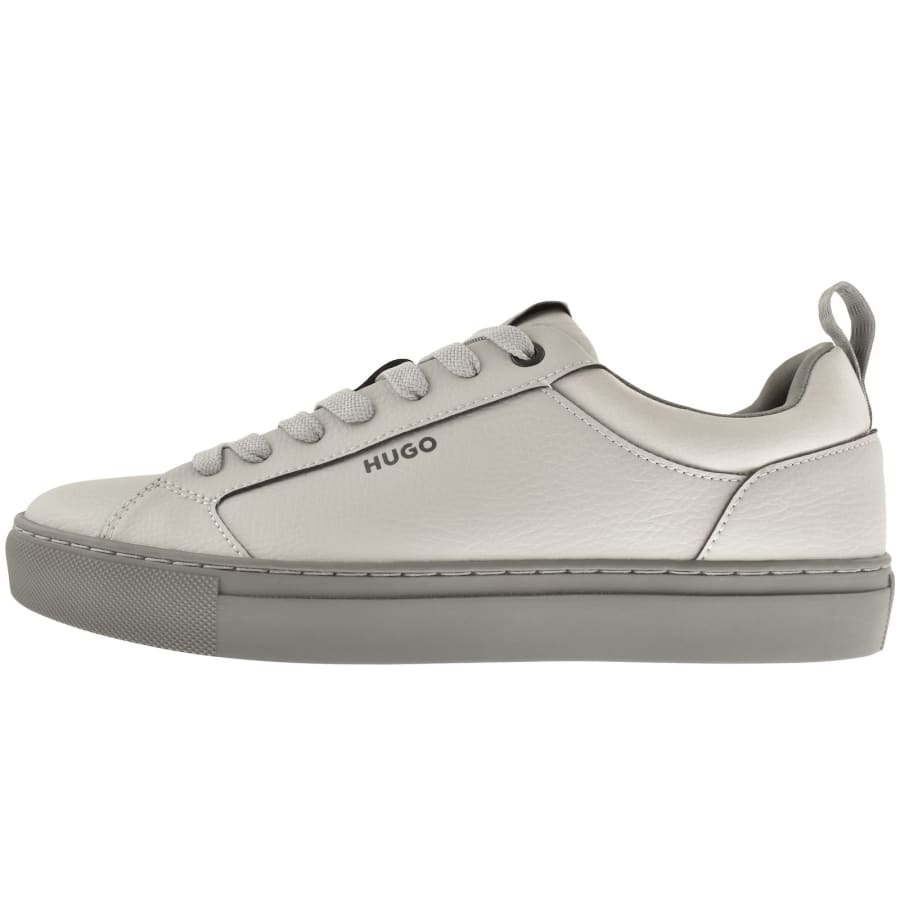 Image number 1 for HUGO Morrie Tennis Trainers Grey
