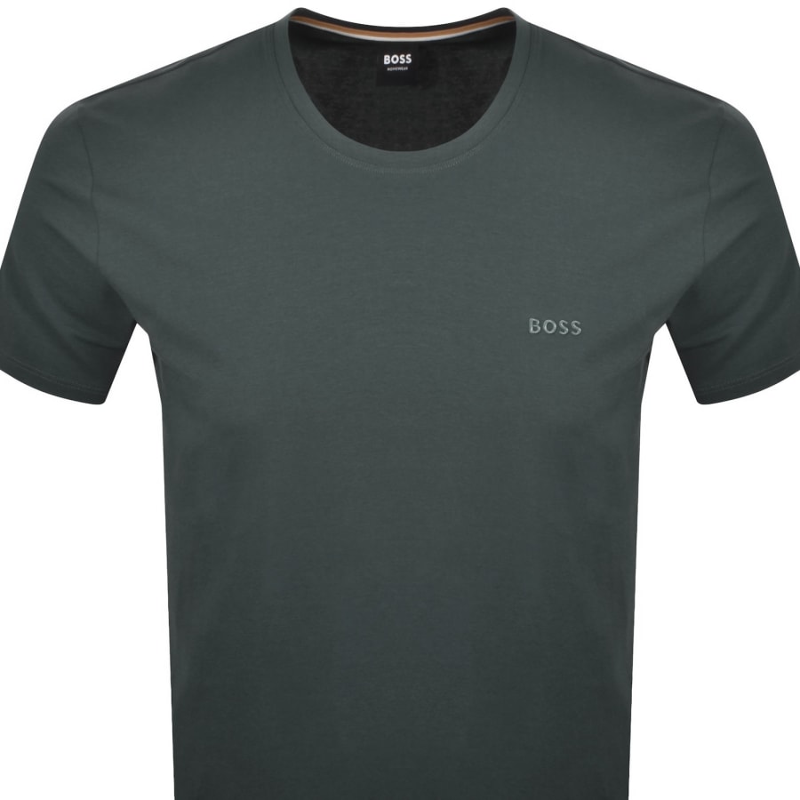 Image number 2 for BOSS Mix And Match T Shirt Green
