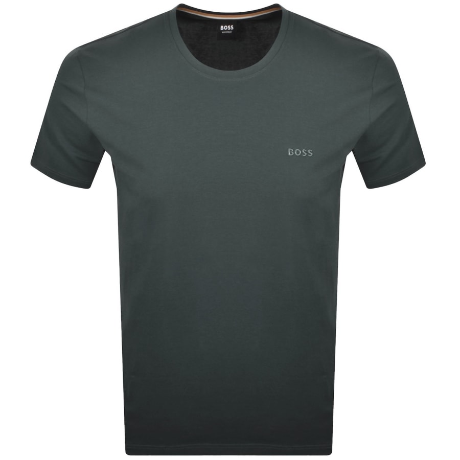 Image number 1 for BOSS Mix And Match T Shirt Green