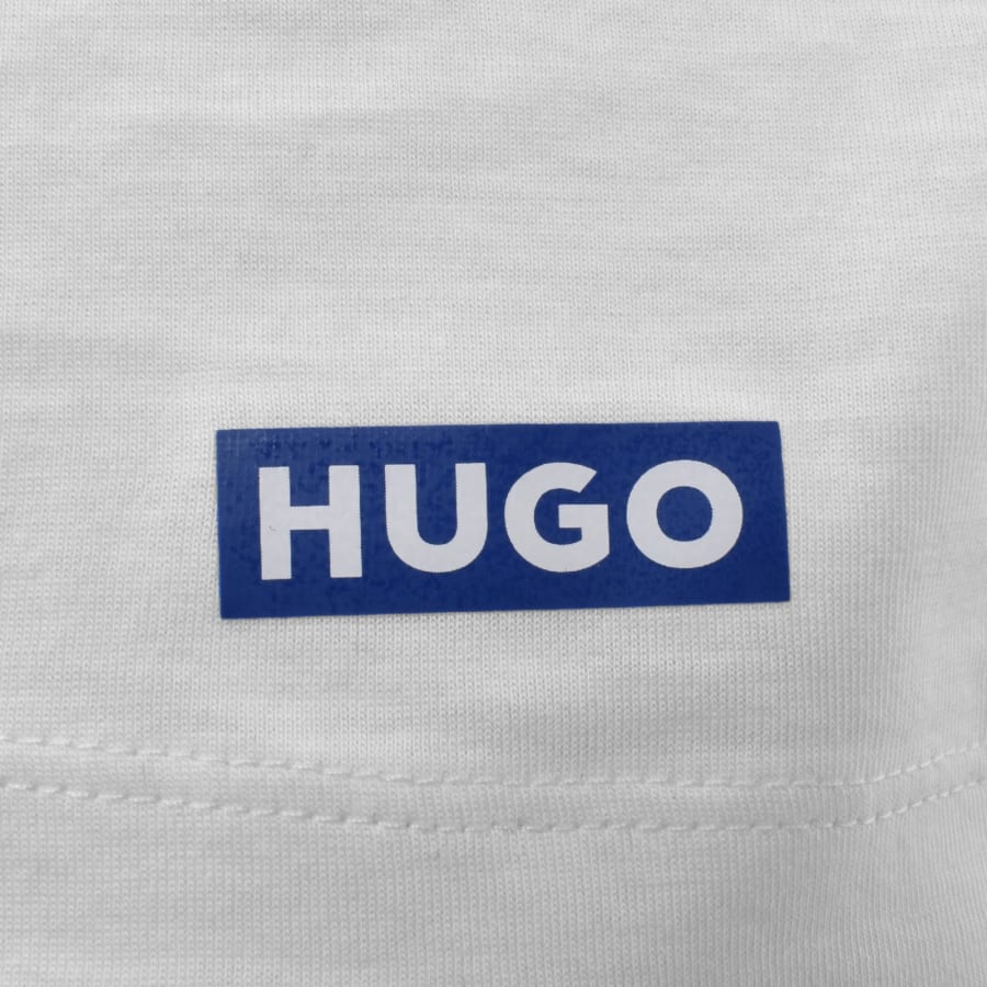 Image number 4 for HUGO Blue Naolo 2 Pack T Shirts
