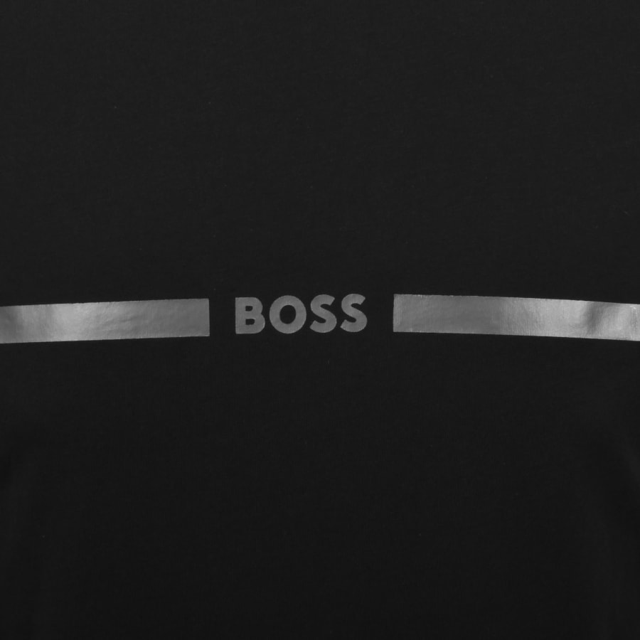 Image number 3 for BOSS Beach Logo T Shirt Black