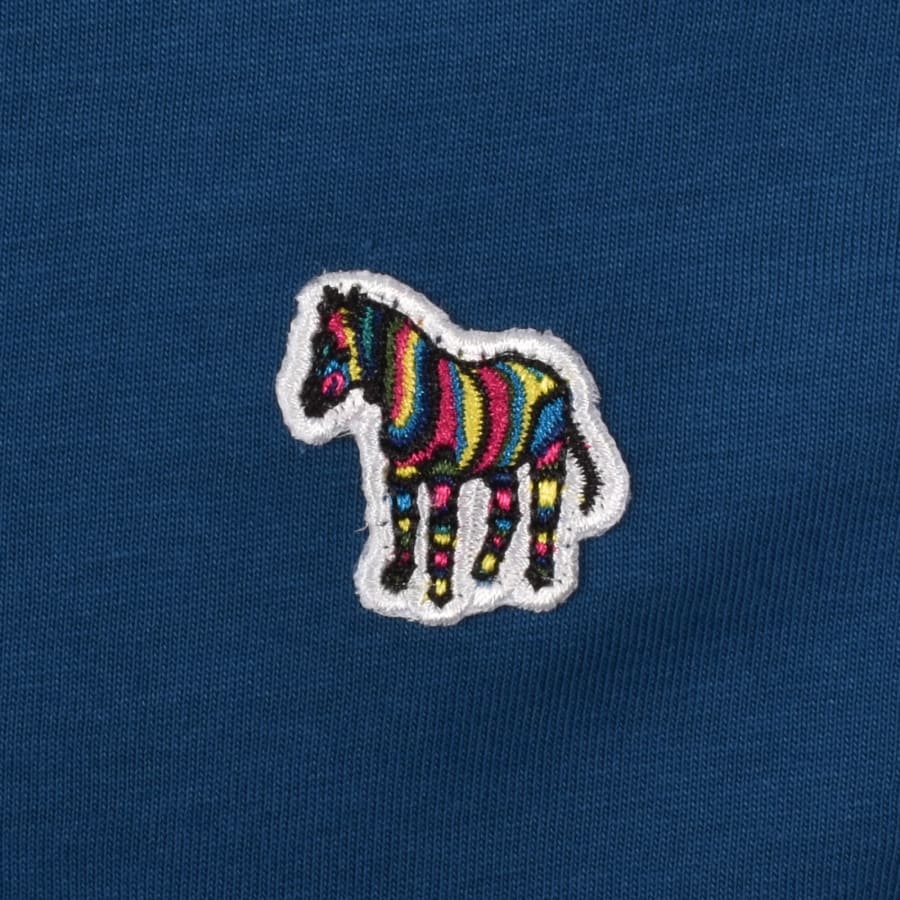 Image number 3 for Paul Smith Zebra T Shirt Blue