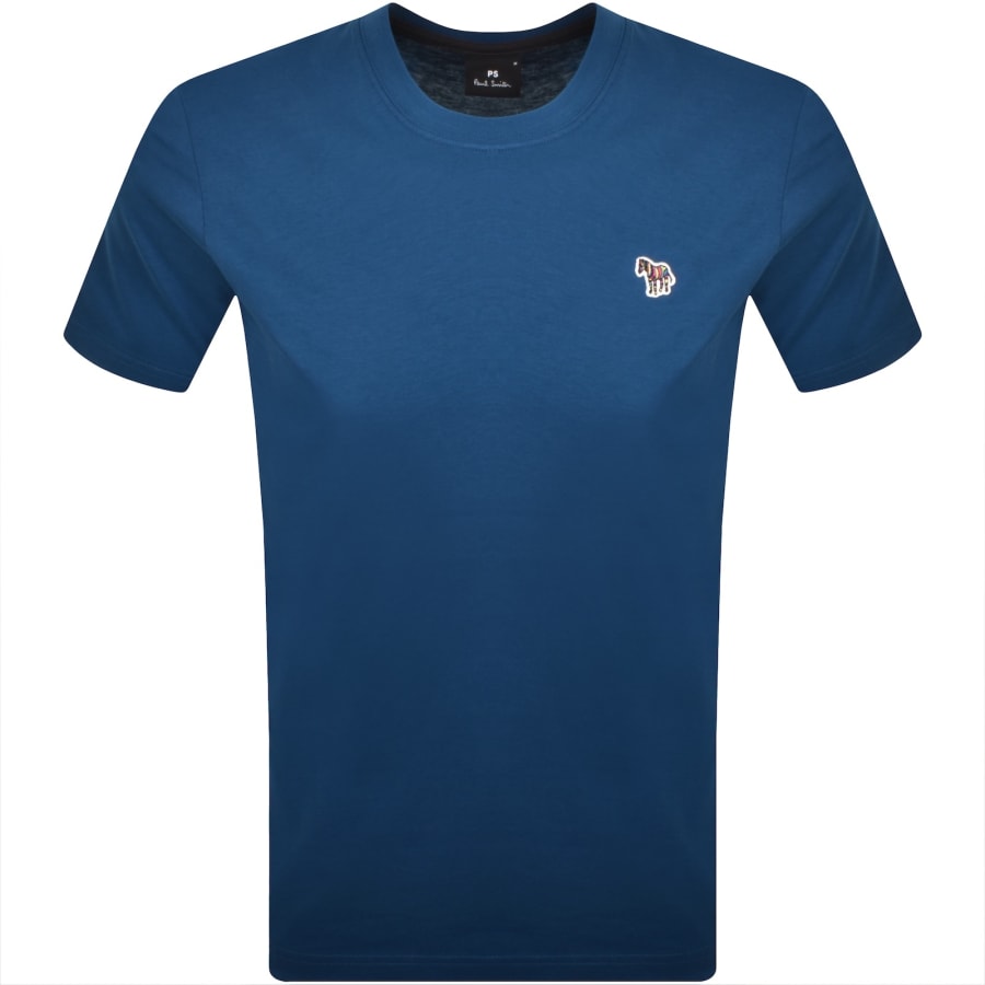 Image number 1 for Paul Smith Zebra T Shirt Blue
