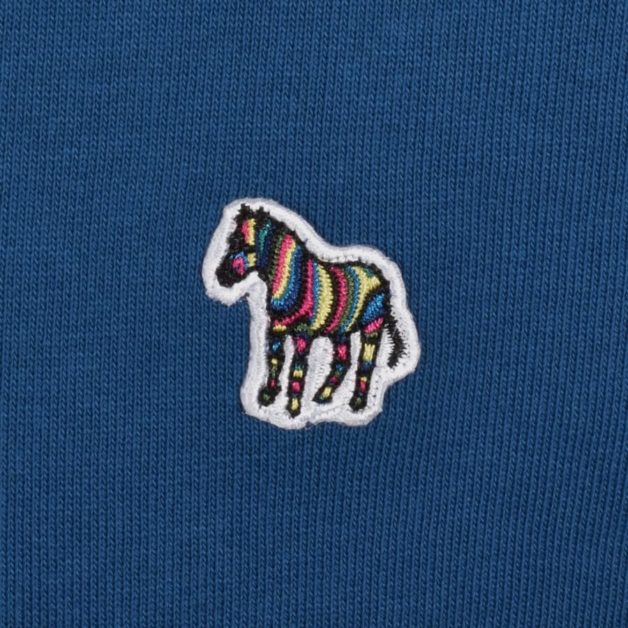 Image number 3 for Paul Smith Zebra Hoodie Blue