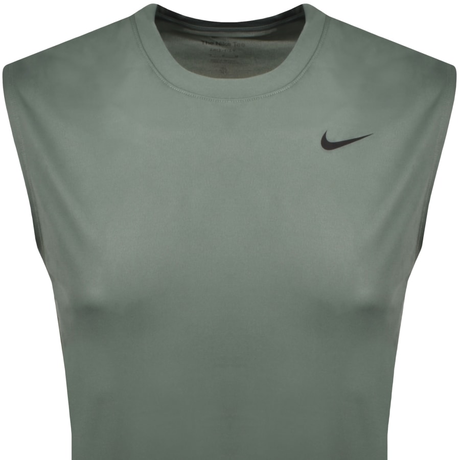 Image number 2 for Nike Training Dri Fit Legend Vest Green