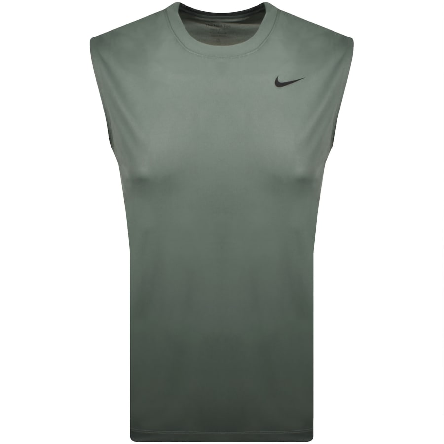 Image number 1 for Nike Training Dri Fit Legend Vest Green