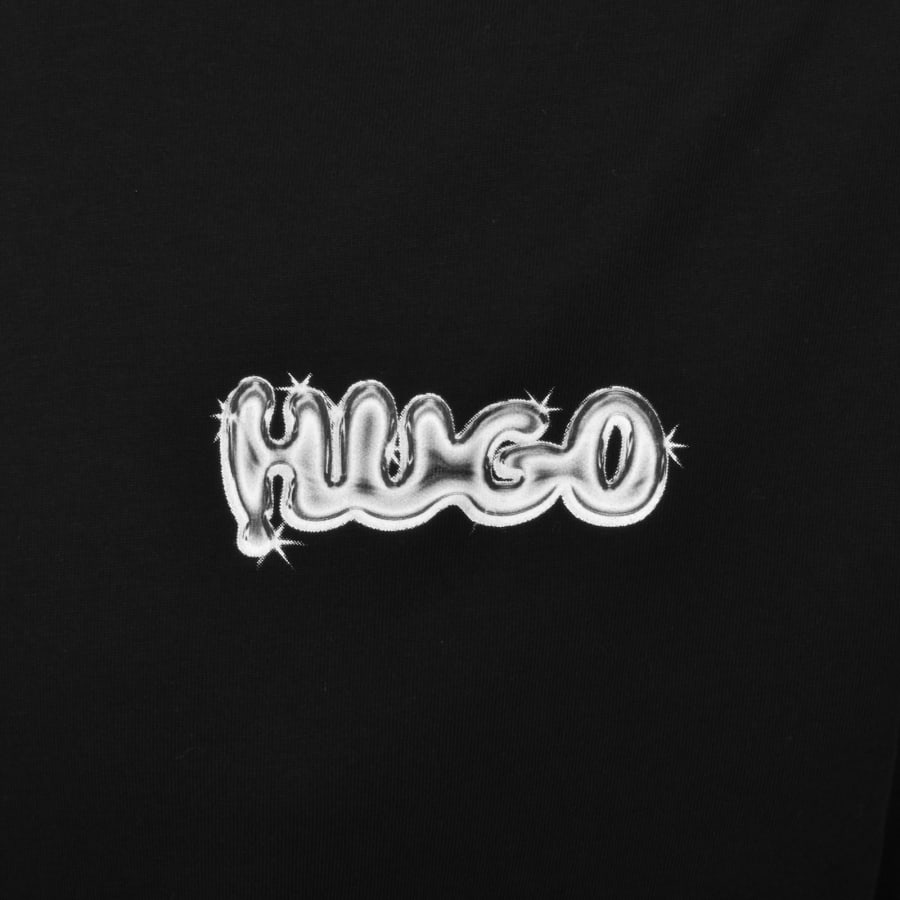 Image number 4 for HUGO Blue Nyrotee T Shirt Black