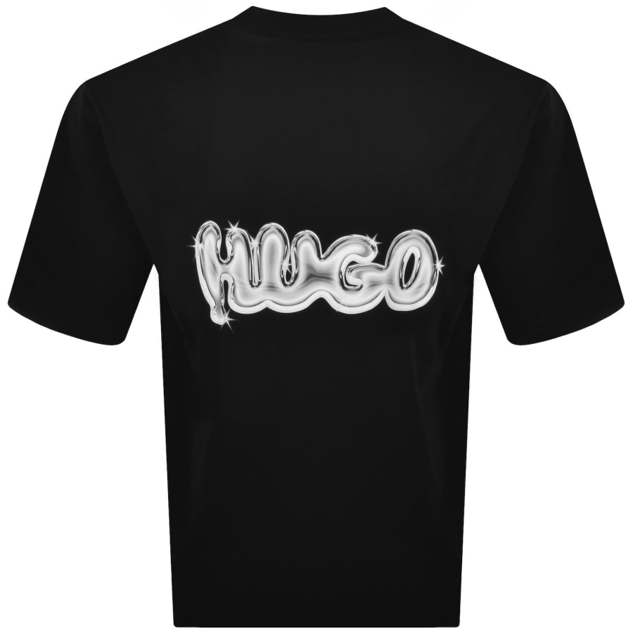 Image number 5 for HUGO Blue Nyrotee T Shirt Black