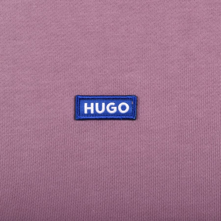 Image number 3 for HUGO Blue Nieros Logo T Shirt Pink