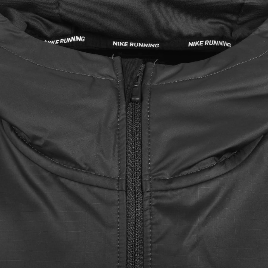 Image number 4 for Nike Running Miler Running Jacket Black