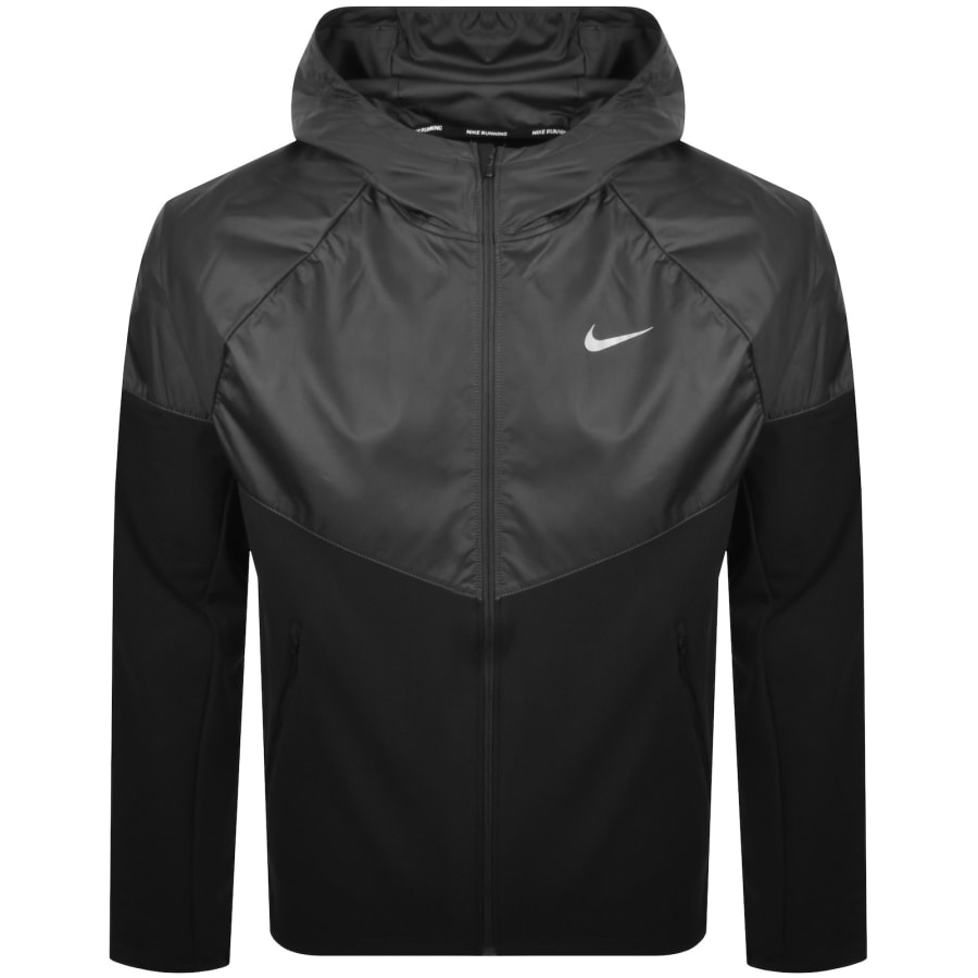 Image number 1 for Nike Running Miler Running Jacket Black