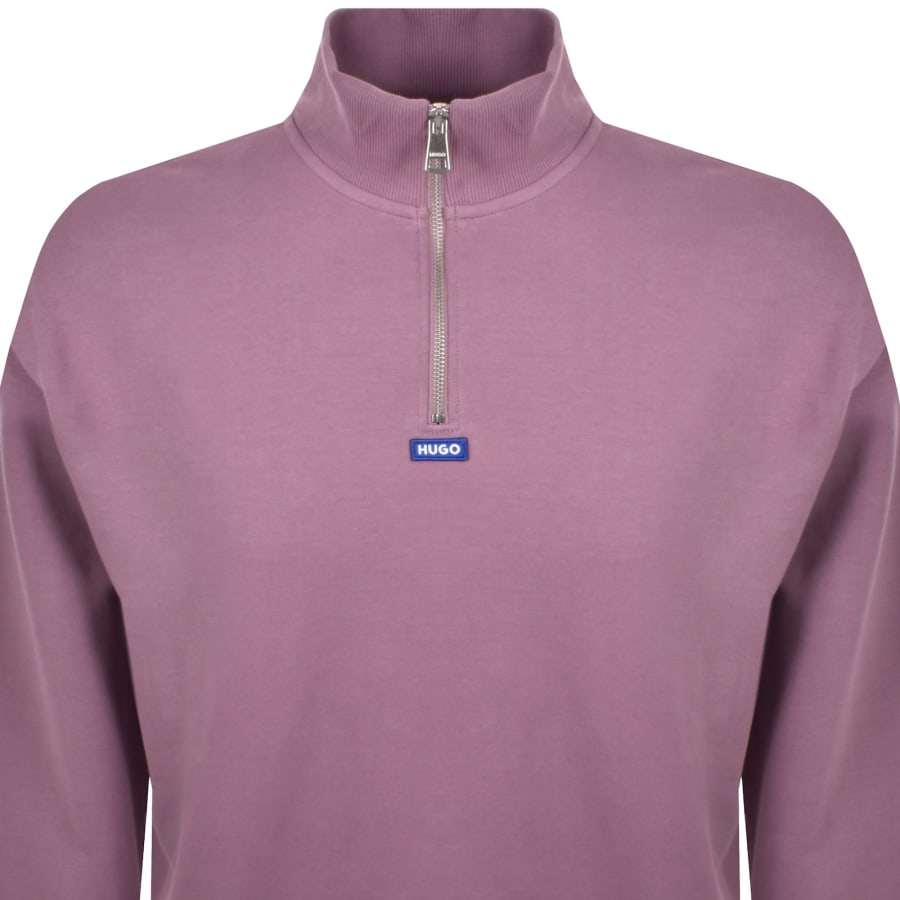 Image number 2 for HUGO Blue Neeler Sweatshirt Pink