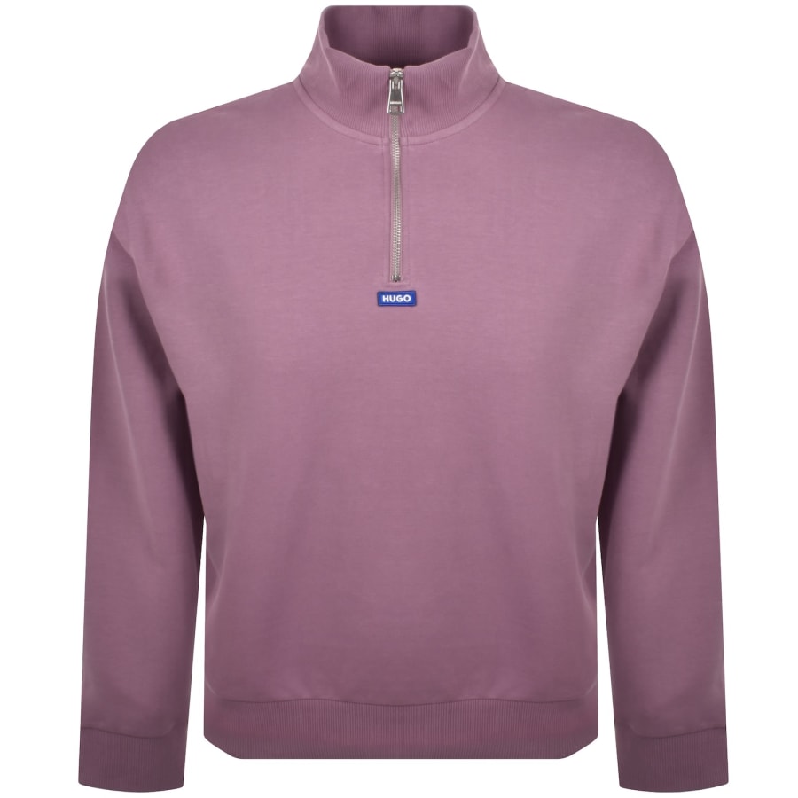 Image number 1 for HUGO Blue Neeler Sweatshirt Pink
