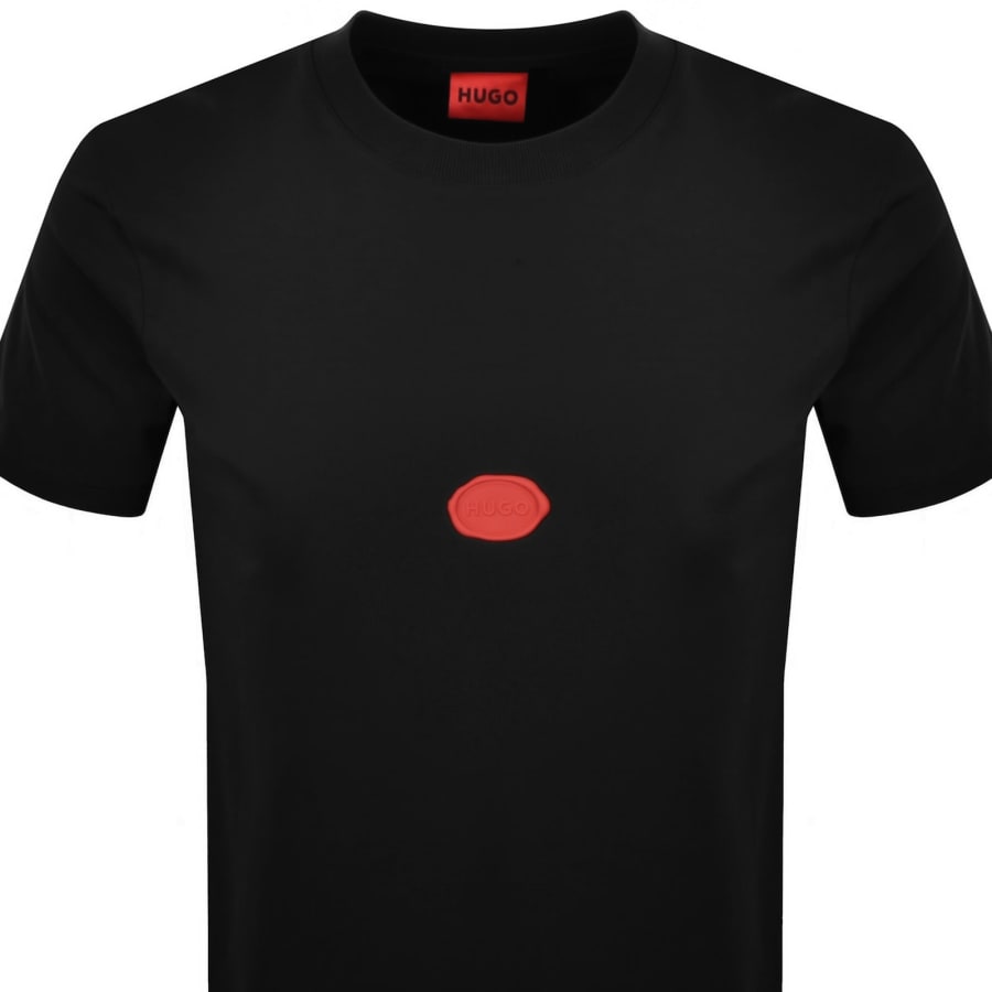 Image number 2 for HUGO Divis T Shirt Black