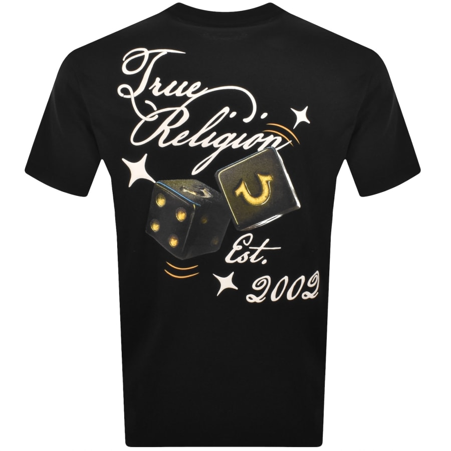 Image number 5 for True Religion Dice T Shirt Black
