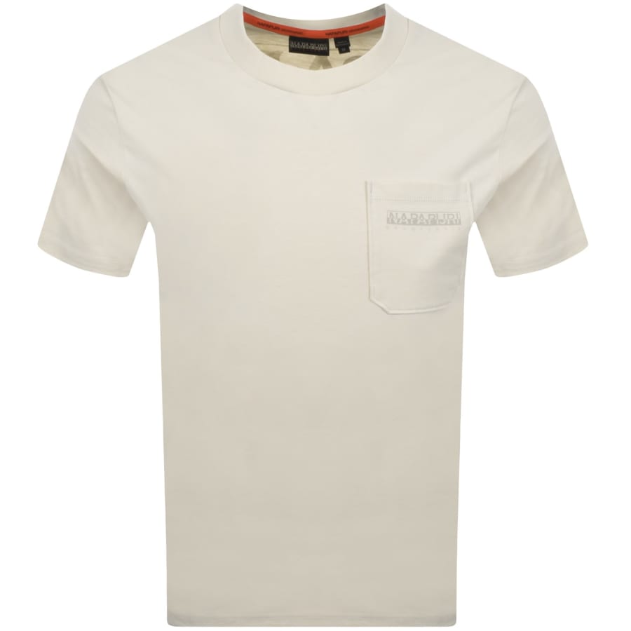 Image number 2 for Napapijri S-Fanes T Shirt Beige
