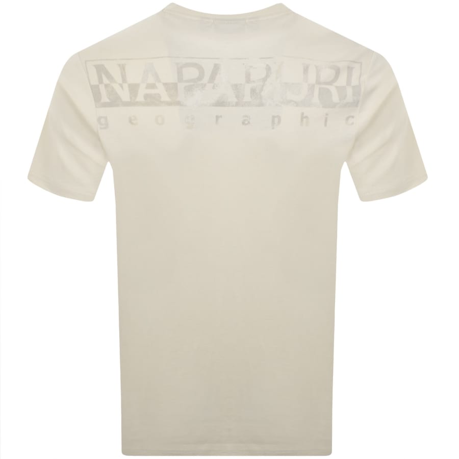 Image number 5 for Napapijri S-Fanes T Shirt Beige