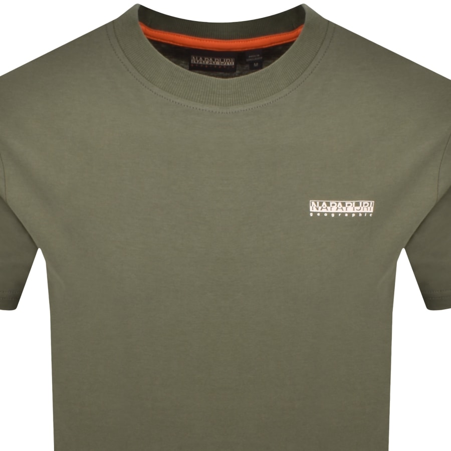 Image number 2 for Napapijri S-Small Box T Shirt Green