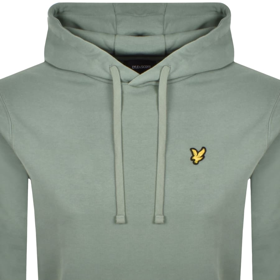 Image number 2 for Lyle And Scott Pullover Hoodie Green
