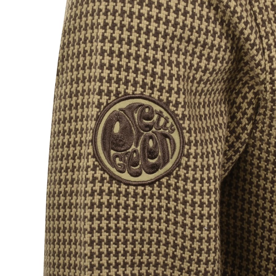 Image number 4 for Pretty Green Kilburn Overshirt Taupe