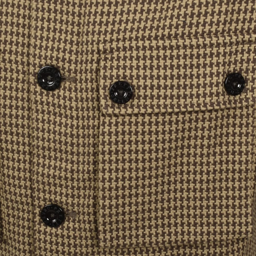 Image number 5 for Pretty Green Kilburn Overshirt Taupe