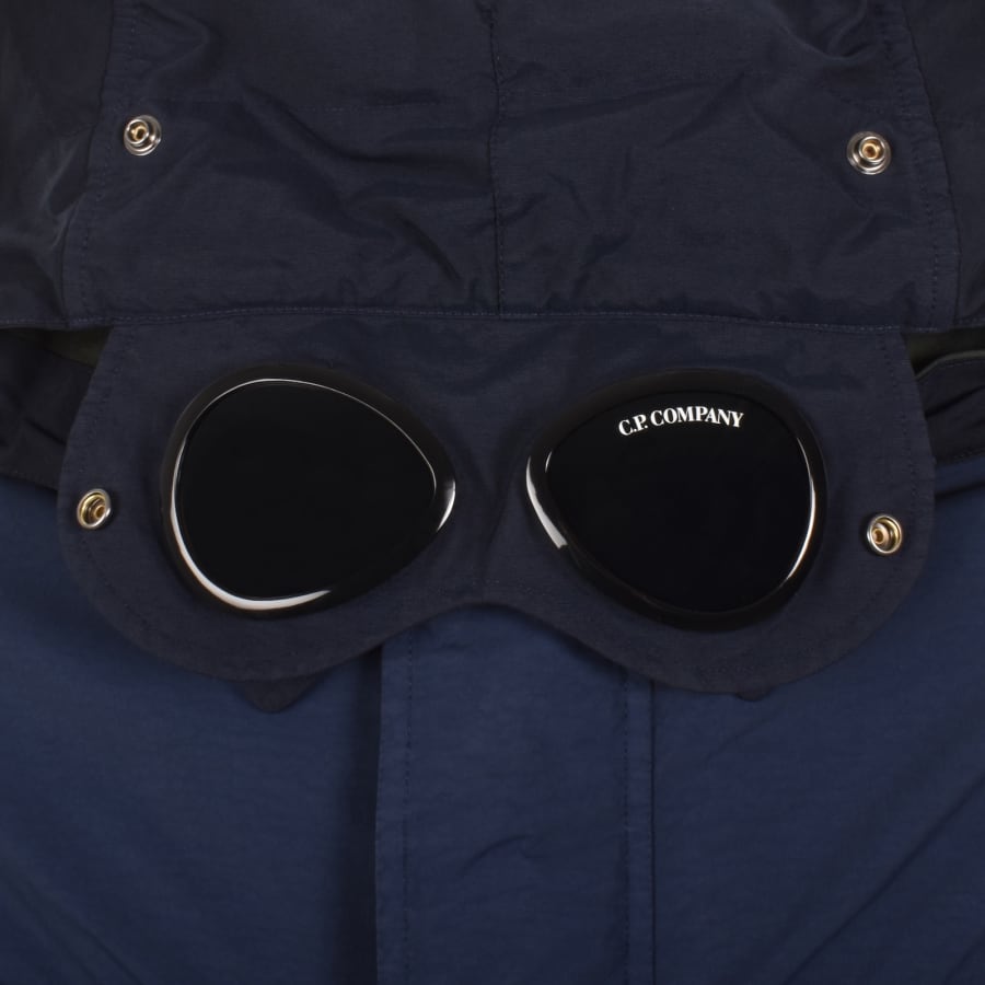 Image number 5 for CP Company Goggle Overshirt Midnight Navy