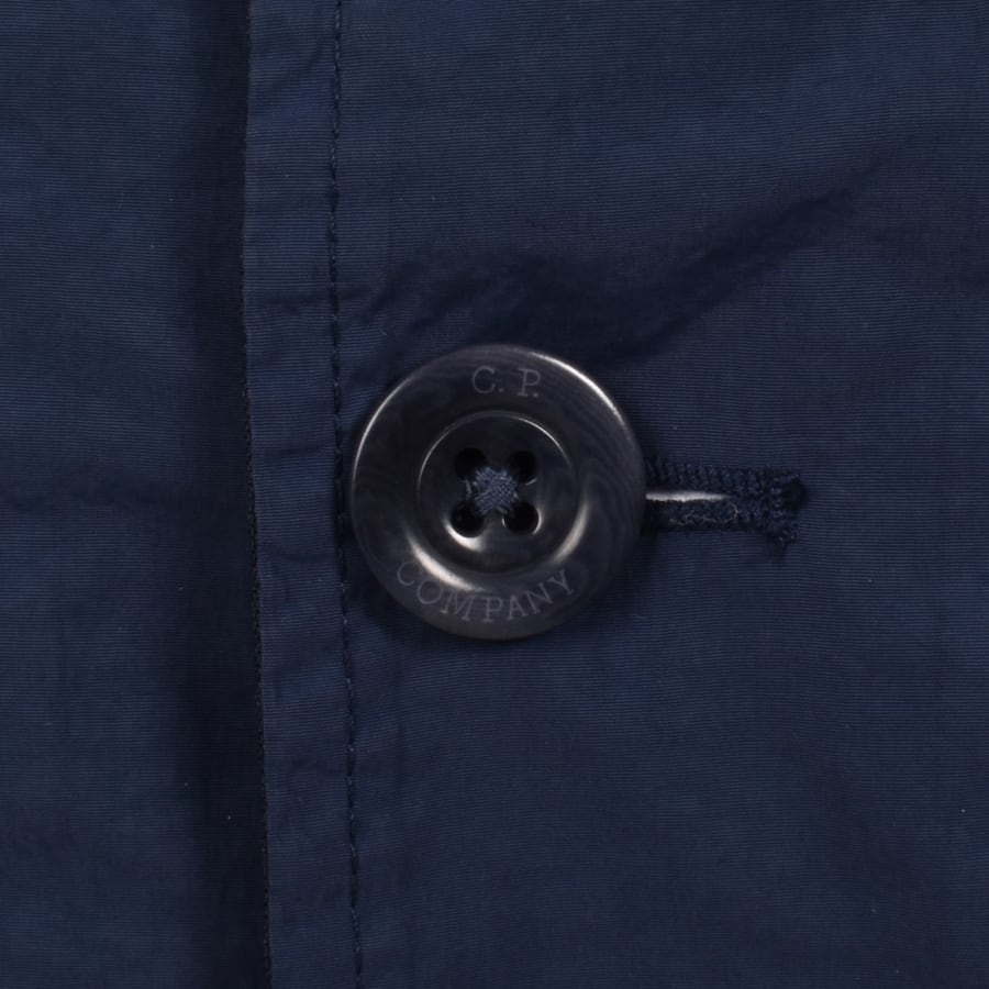 Image number 5 for CP Company Lens Overshirt Midnight Navy