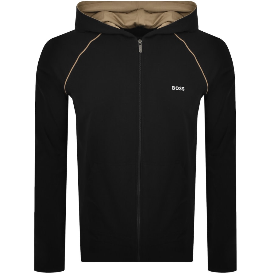 Image number 2 for BOSS Mix And Match Hooded Tracksuit Black